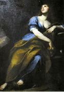 Andrea Vaccaro Penitent Mary Magdalene. oil